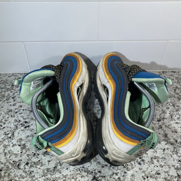 Nike Mens Air Max 97 CZ7868-300 Blue Casual Shoes Sneakers Size 10 - Picture 5 of 8